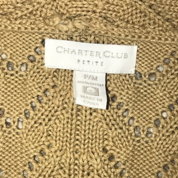 Charter Club cardigan sweater - Picture 3 of 6